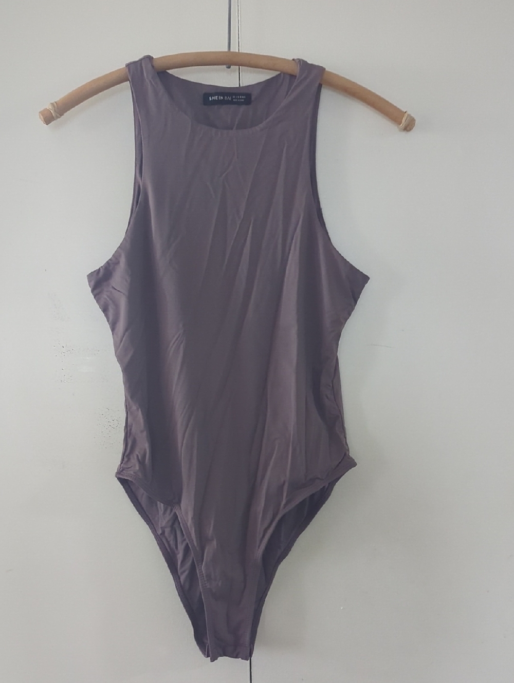 Mauve Sleeveless Bodysuit